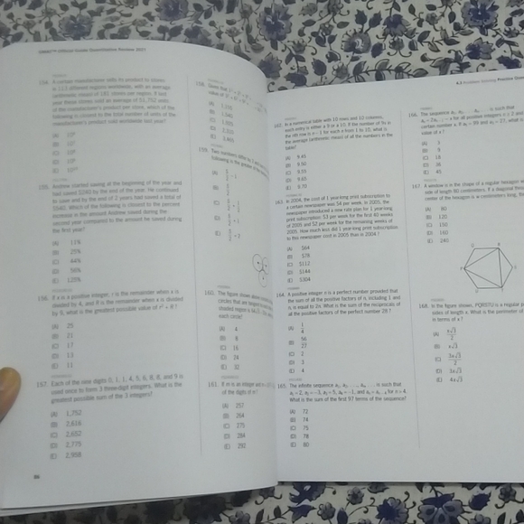 Newly bought, unused, GMAT official guide Quantitative Review 2021 - Picture 11 of 13